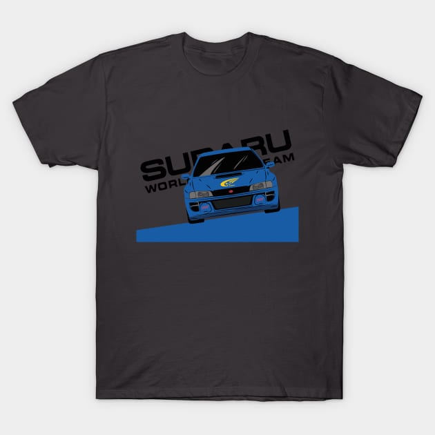 Subaru World Rally Team T-Shirt by AliceEye555